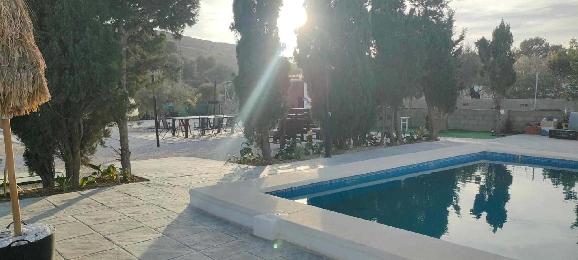 Casa Rural Con Piscina Climatizada Y Barbacoa A 10 Km De Alicante Y Playas, 3000 M2 De Terreno Ельче Екстер'єр фото